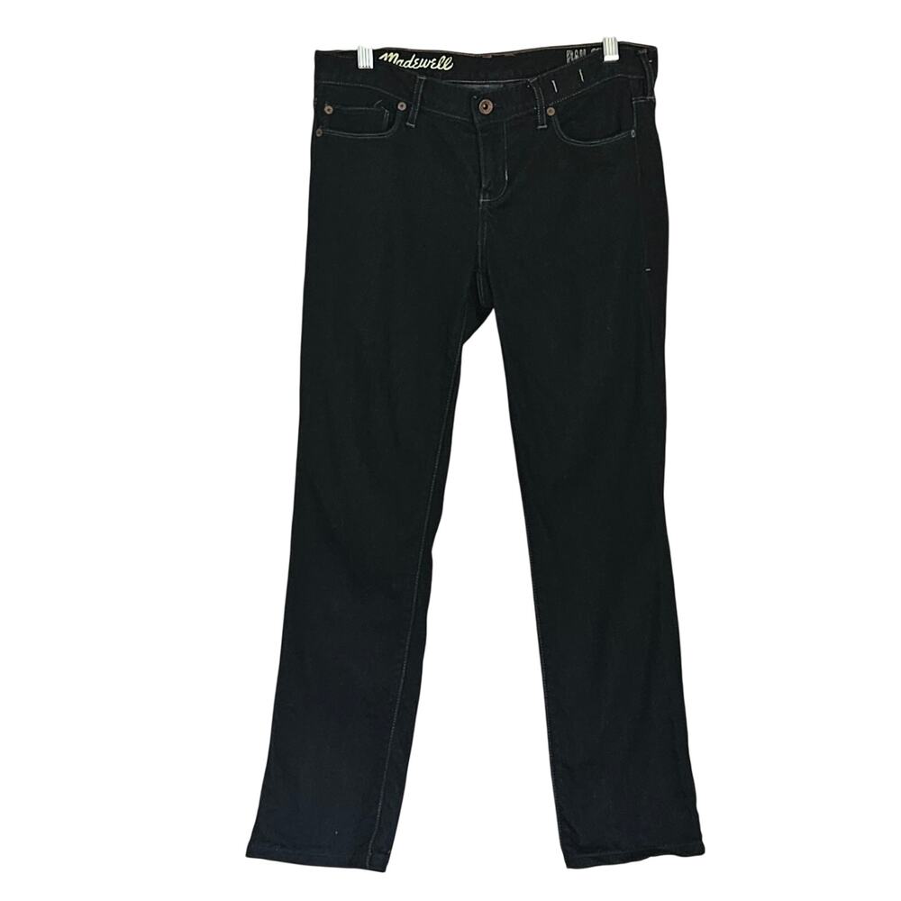 Madewell Rail Straight Jeans Dark Wash 28x32 (31X28) EUC